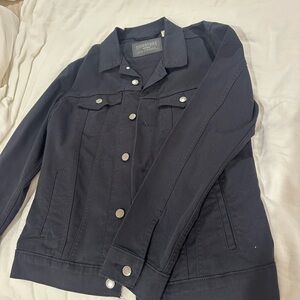 Signature Men’s Black Denim Jacket